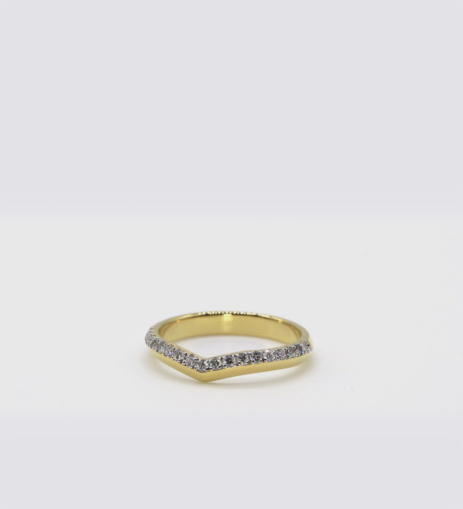 Horizon Wishbone Diamond Ring1