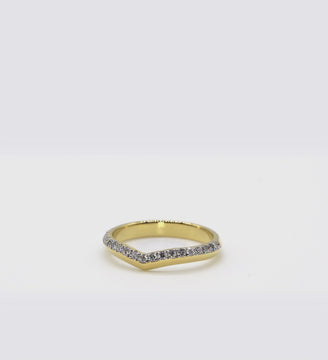 Horizon Wishbone Diamond Ring1