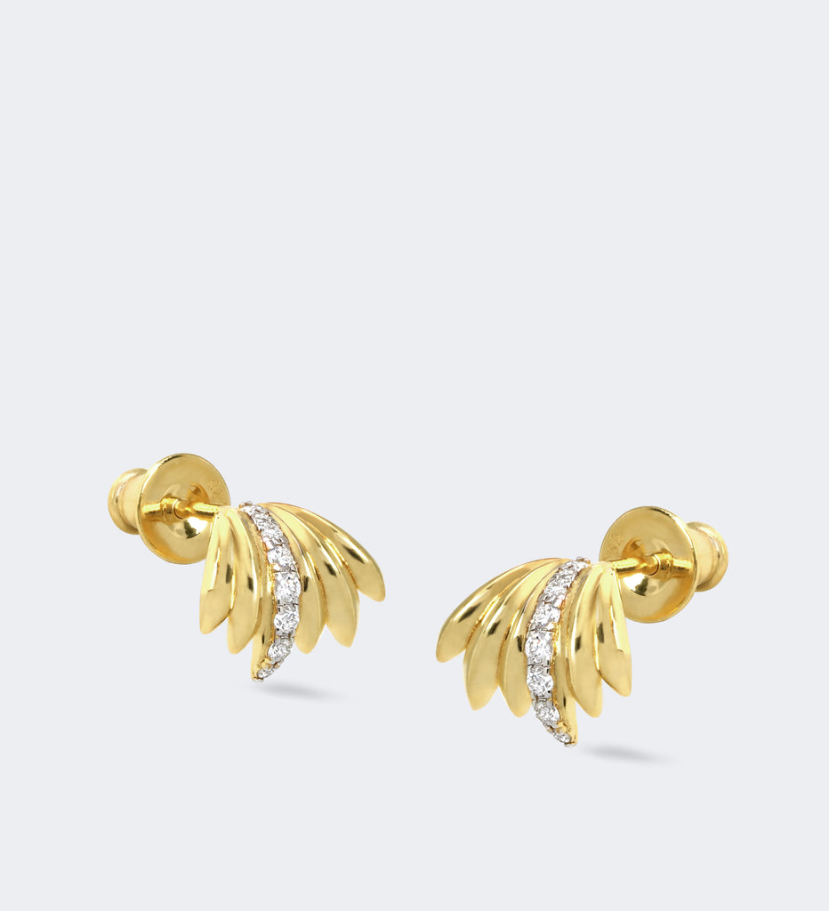 18k gold Hoop Earrings